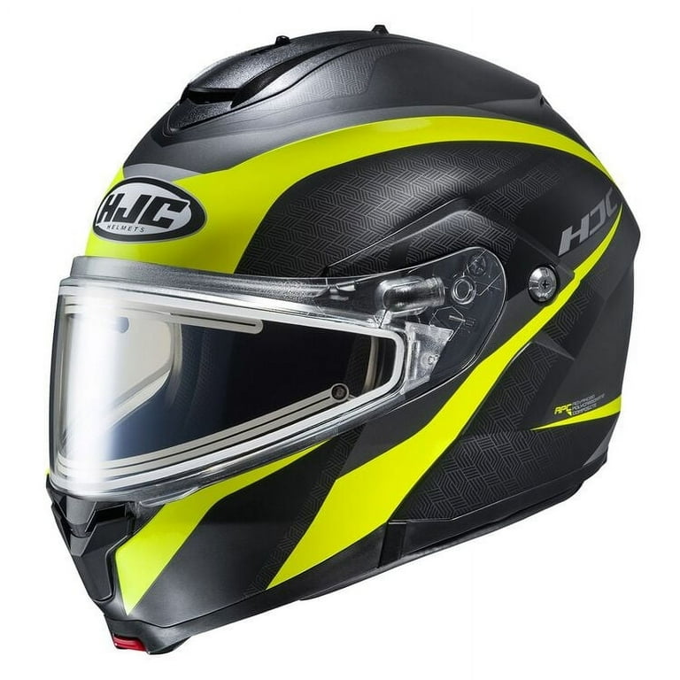Yellow snowmobile deals helmet