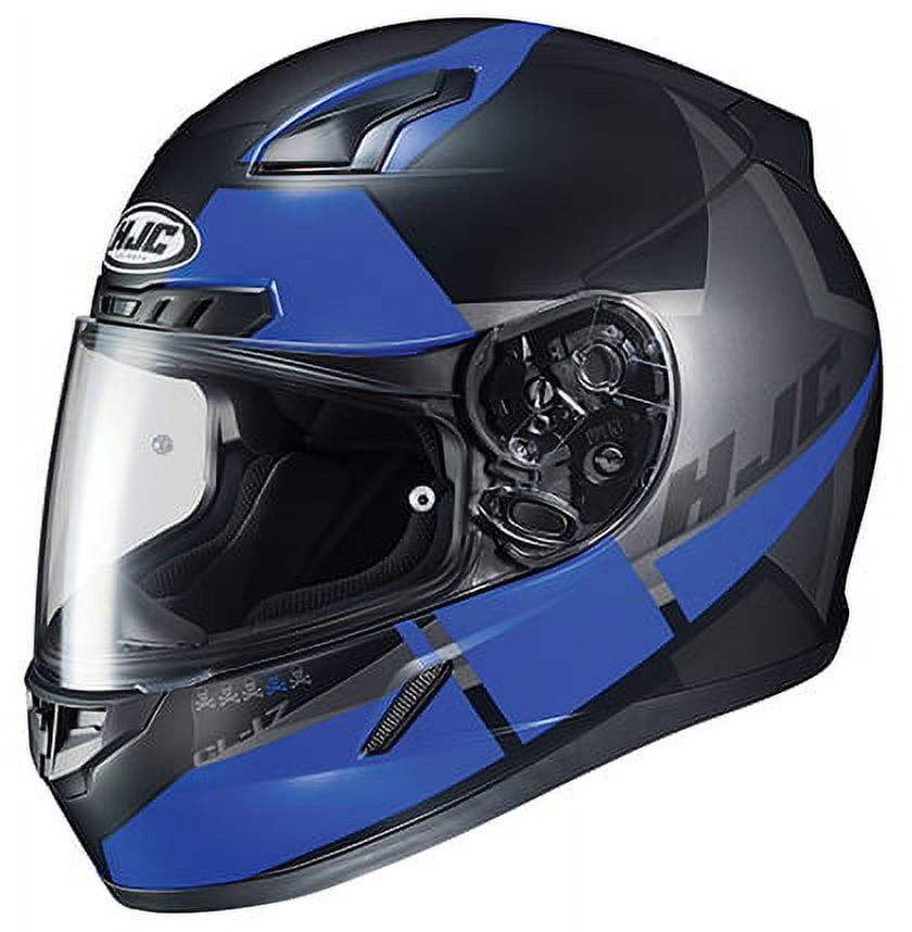 HJC CL-17 Boost Adult Road DOT Motorcycle Helmet Blue XSM 0851