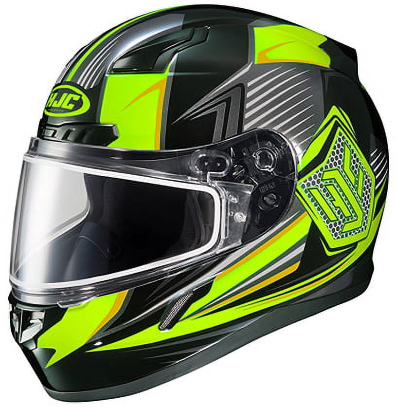hjc cl-17 striker helmet yellow V60 Solid Off-Road Motorcycle with IS-10 Internal Visor, DOT Approved (Deep Yellow, Small) : Automotive 41 Pinlock HJC HJ-09 Anti-Fog Face Shield