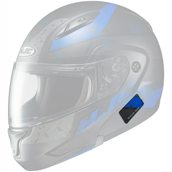 HJC CL-MAX 2 Friction Helmet Replacement Bluetooth Side Cover Blue