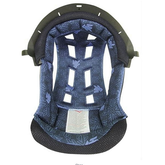 HJC CL-X7 Helmet Inner Top Liner Pad Blue MD (9mm)