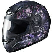 HJC CL-Y Vela Youth Motorcycle Helmet Purple LG
