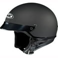 thumbnail image 1 of HJC CS-2N Open Face Motorcycle Helmet Flat Black MD, 1 of 3