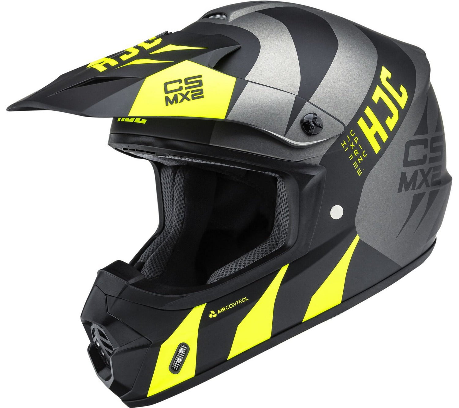 HJC CS-MX II Crox MX Offroad Helmet Black/Hi-Vis XS