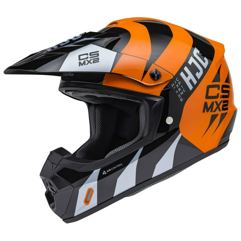 HJC CS-MX II Crox MX Offroad Helmet Black/Orange SM