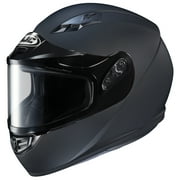 HJC CS-R3 Specs snowmobile helmet with Dual Lens Shield (Large, Matte Black)