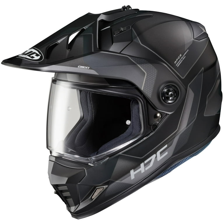 HJC DS-X1 Synergy Dual Sport Helmet Black XS - Walmart.com