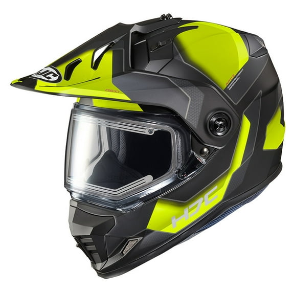 HJC DS-X1 Synergy Snow Helmet w/Heated Electric Shield Hi-Viz LG