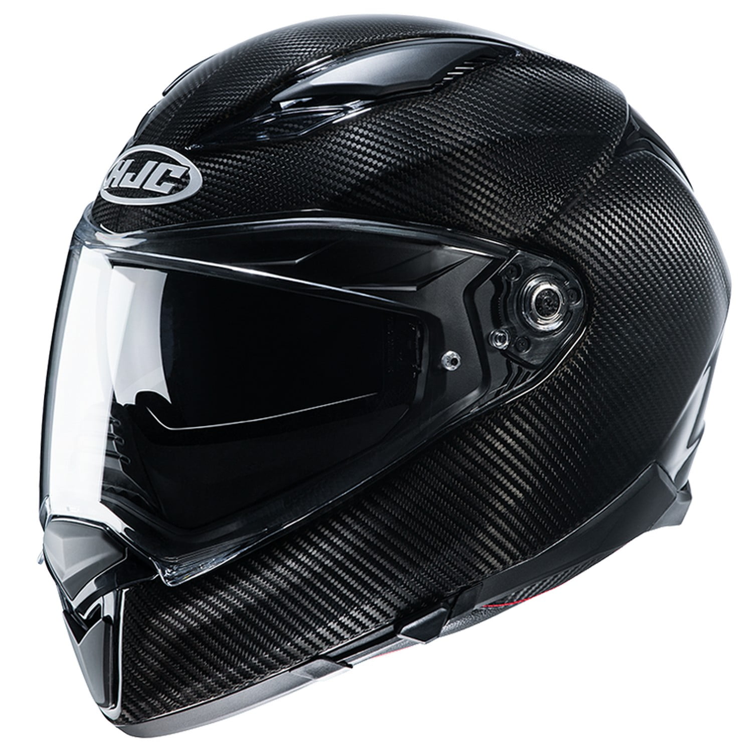HJC F70 Carbon Motorcycle Helmet Black XS - Walmart.com