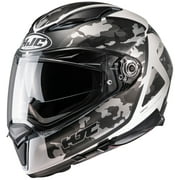 HJC F70 Katra Motorcycle Helmet Camo/Gray LG