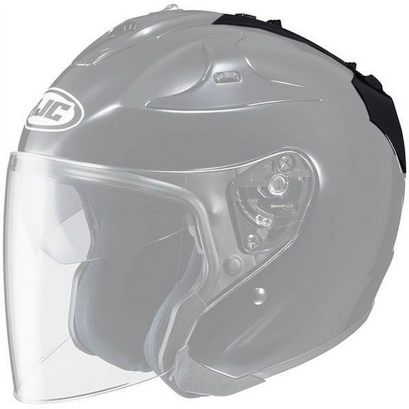 HJC FG-Jet Helmet Replacement Rear Vent Black XS/SM