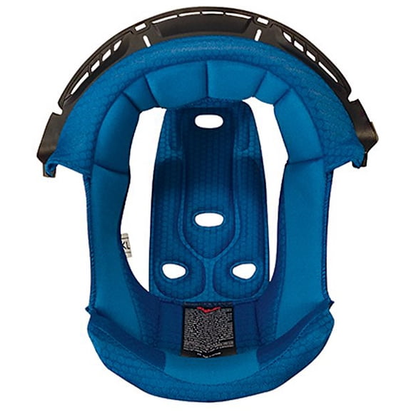 HJC FG-MX Helmet Inner Top Liner Pad Blue LG