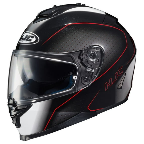 HJC IS-17 Arcus Motorcycle Helmet MC-5 Black/White LG