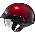 thumbnail image 1 of HJC IS-Cruiser Solid Motorcycle Half Helmet Wine Red XXL, 1 of 2