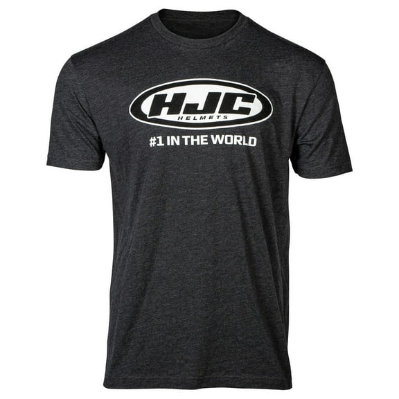 HJC Logo Mens Short Sleeve T-Shirt Charcoal SM