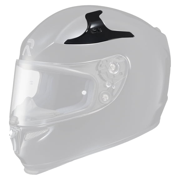 HJC RPHA-10 Solid Replacement Top Vent Black