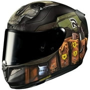HJC RPHA 11 Pro Call Of Duty Motorcycle Helmet Black/Green/Orange LG
