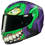 HJC RPHA 11 Pro Goblin Motorcycle Helmet Green/Purple MD