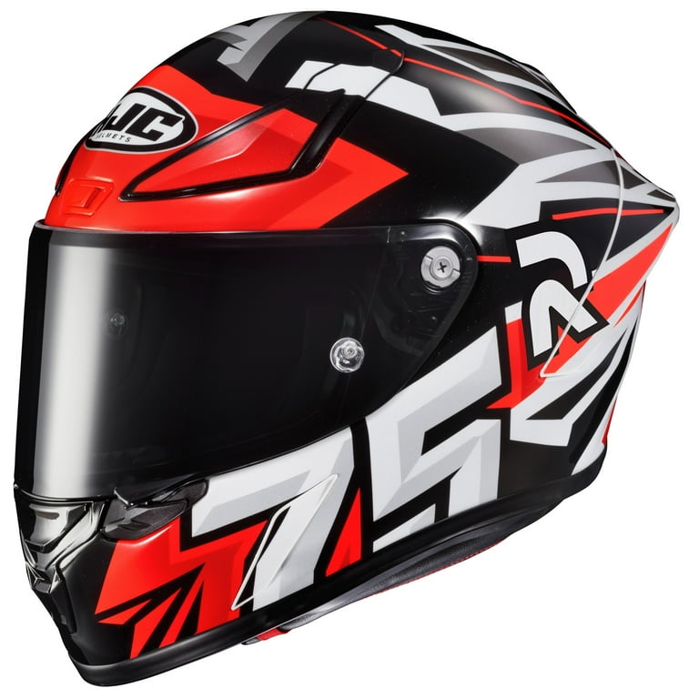 Hjc helmet hot sale red