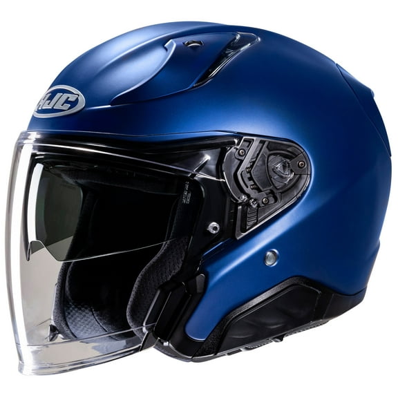 HJC RPHA 31 Solid Open Face Motorcycle Helmet Metallic Blue SM