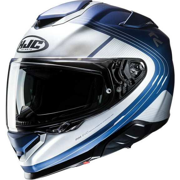 HJC RPHA 71 Frepe Motorcycle Helmet Gray/Blue LG