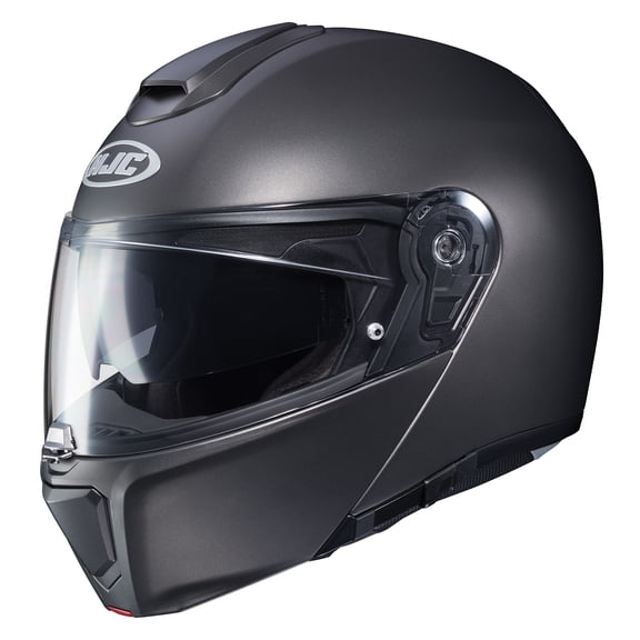 HJC RPHA 90 Solid Helmet Semi Flat Titanium (X-Small, Gray Semi Flat Titanium)