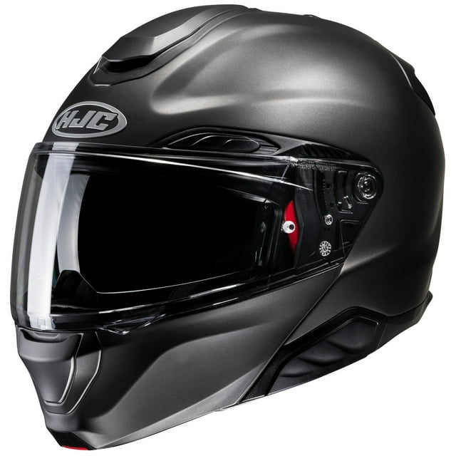 HJC RPHA 91 Solid Modular Motorcycle Helmet Semi Flat Titanium XS ...