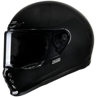 HJC V10 Solid Motorcycle Helmet Black XL