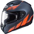 thumbnail image 1 of HJC i10 Rank Motorcycle Helmet Black/Orange SM, 1 of 4