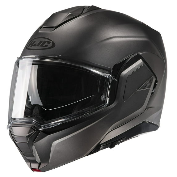 HJC i100 Solid Modular Motorcycle Helmet Semi-Flat Titanium XL