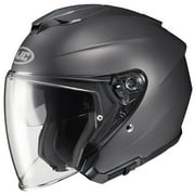 HJC i30 Solid Motorcycle Helmet Semi Flat Titanium XL