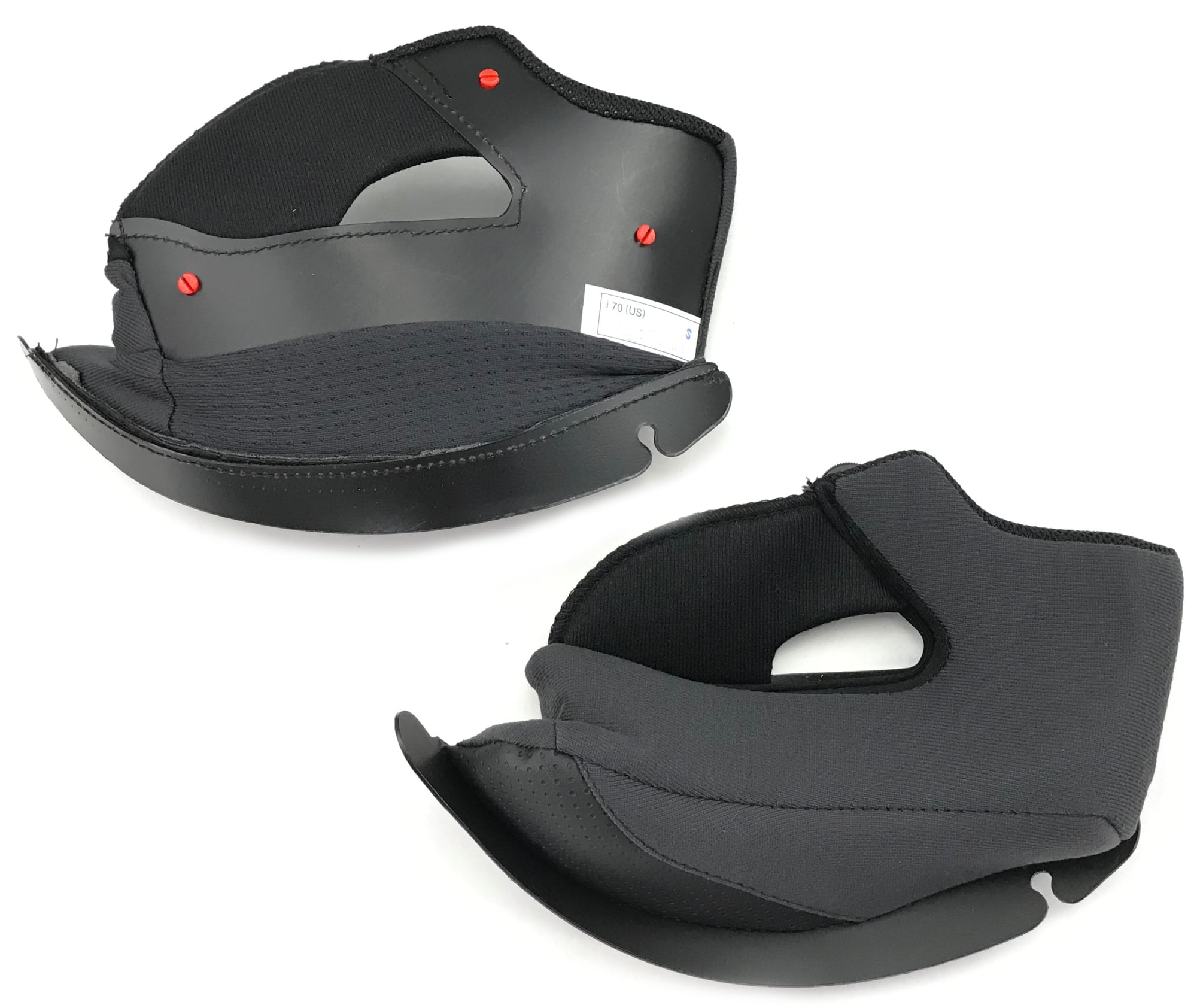 HJC i70 Helmet Replacement Cheek Pads Black XL (25mm)