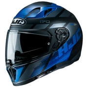 HJC i70 Reden Motorcycle Helmet Blue/Black XS