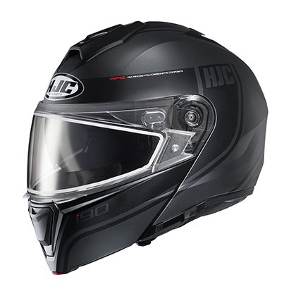 Hjc i90 Davan Snow Helmet (Small, Semi-Flat Black (MC-5SF))