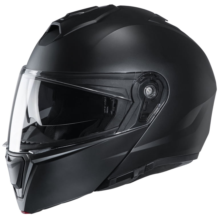 flat black xs small motorcycle helmet Bonanza HJC i90 Solid Modular Motorcycle