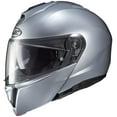 thumbnail image 1 of HJC i90 Solid Modular Motorcycle Helmet Silver XXL, 1 of 2