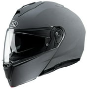 HJC i90 Solid Modular Motorcycle Helmet Stone Gray LG