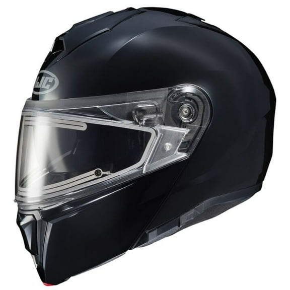 HJC i90 Solid Snow Helmet w/Heated Electric Shield Black 5XL