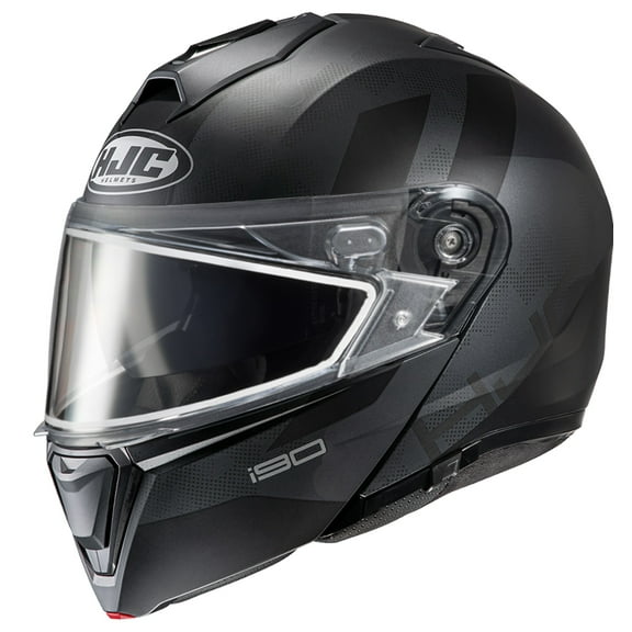 HJC i90 Syrex Modular Snow Helmet w/Dual Pane Shield Black SM