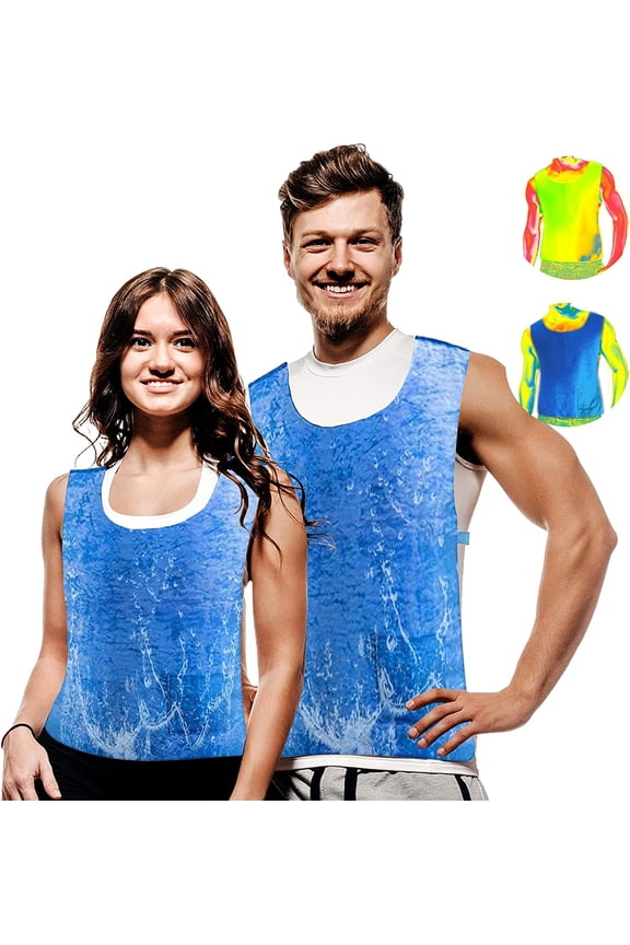 Lightweight Sleeveless, Cool Cold Ice Vest (Unisex)