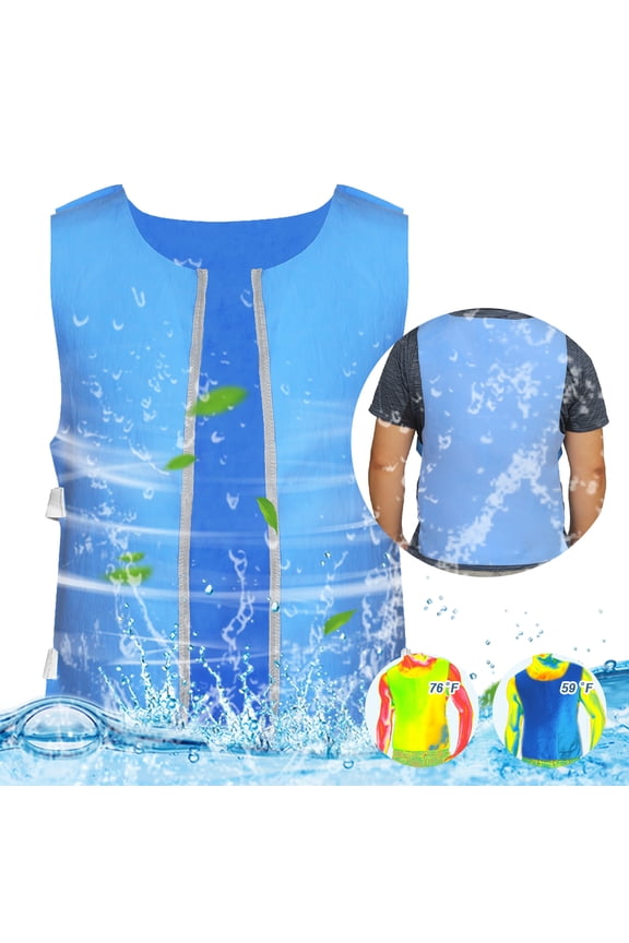 Sleeveless Lightweight PVA, Cooling Vest (Unisex)