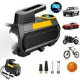 thumbnail image 1 of HJDWQN 12V Air Compressor Tire Inflator with Flash-Light - Black, 1 of 7