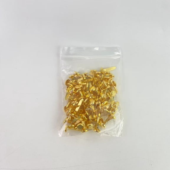 HJHDKL Metal brads,Paper Brass Fasteners, 3/4-Inch Metal Brass Brads Round Brads for Paper Crafts Making DIY, 100 Pack