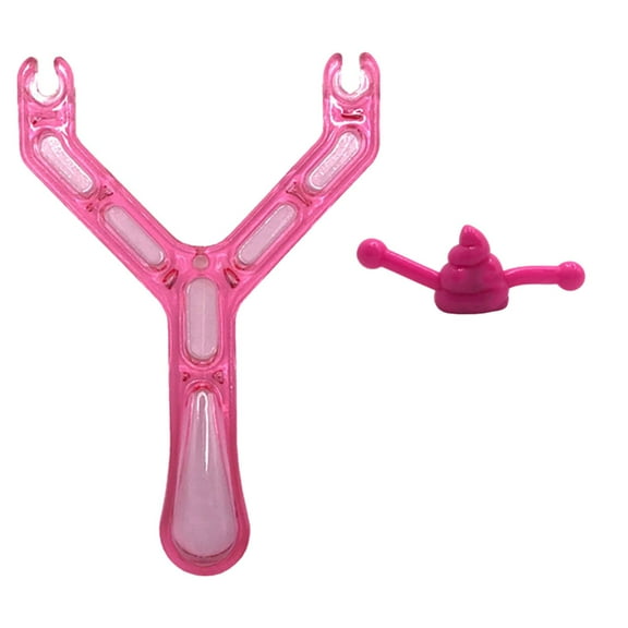 HJJLRH Catapult Poo Slingshot with Bullets - Funny Slingshot Ornament for Teen and Adults - Stress Relief and Shooter Game - Great Easter Egg Filler