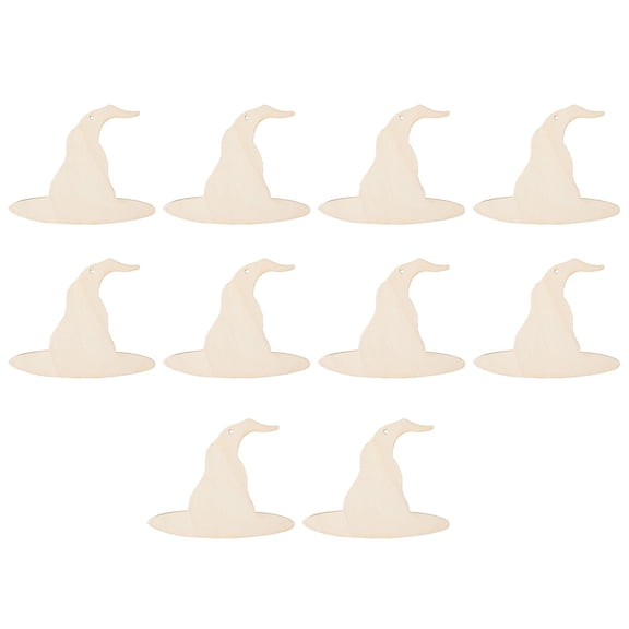 HJJLRH Ghost Wooden Halloween Blank Wood, Art Unfinished Ornaments for Christmas Wedding Birthday Party Halloween Thanksgiving Day Decoration