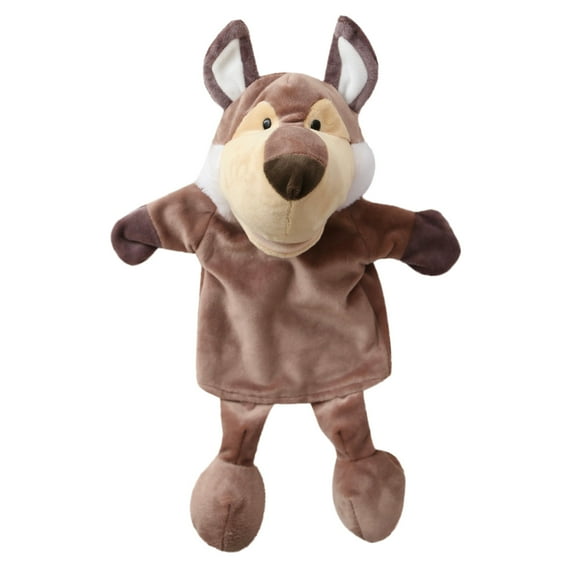 HJJLRH Hand Puppet Plush Animal Toy with Movable Mouth for Role Play Storytelling Preschool Teaching Birthday Gifts for Kids Boys Girls