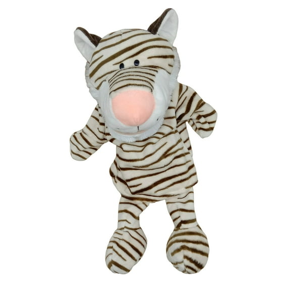 HJJLRH Hand Puppet Plush Animal Toy with Movable Mouth for Role Play Storytelling Preschool Teaching Birthday Gifts for Kids Boys Girls