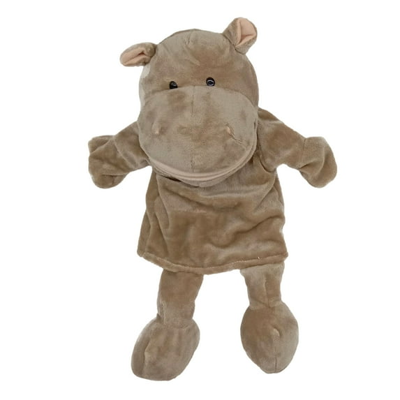 HJJLRH Hand Puppet Plush Animal Toy with Movable Mouth for Role Play Storytelling Preschool Teaching Birthday Gifts for Kids Boys Girls