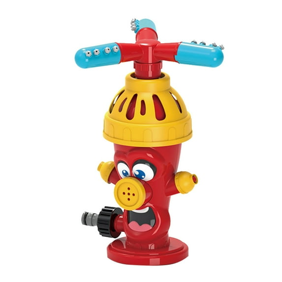 HJJLRH Splash Water Sprinkler Toy, 360° Rotation Kids Sprinkler, Sprinkler Toy, Sprinkler for Kids Outdoor Play, Splashing Fun for Backyard Lawn, Attaches to Garden Hose