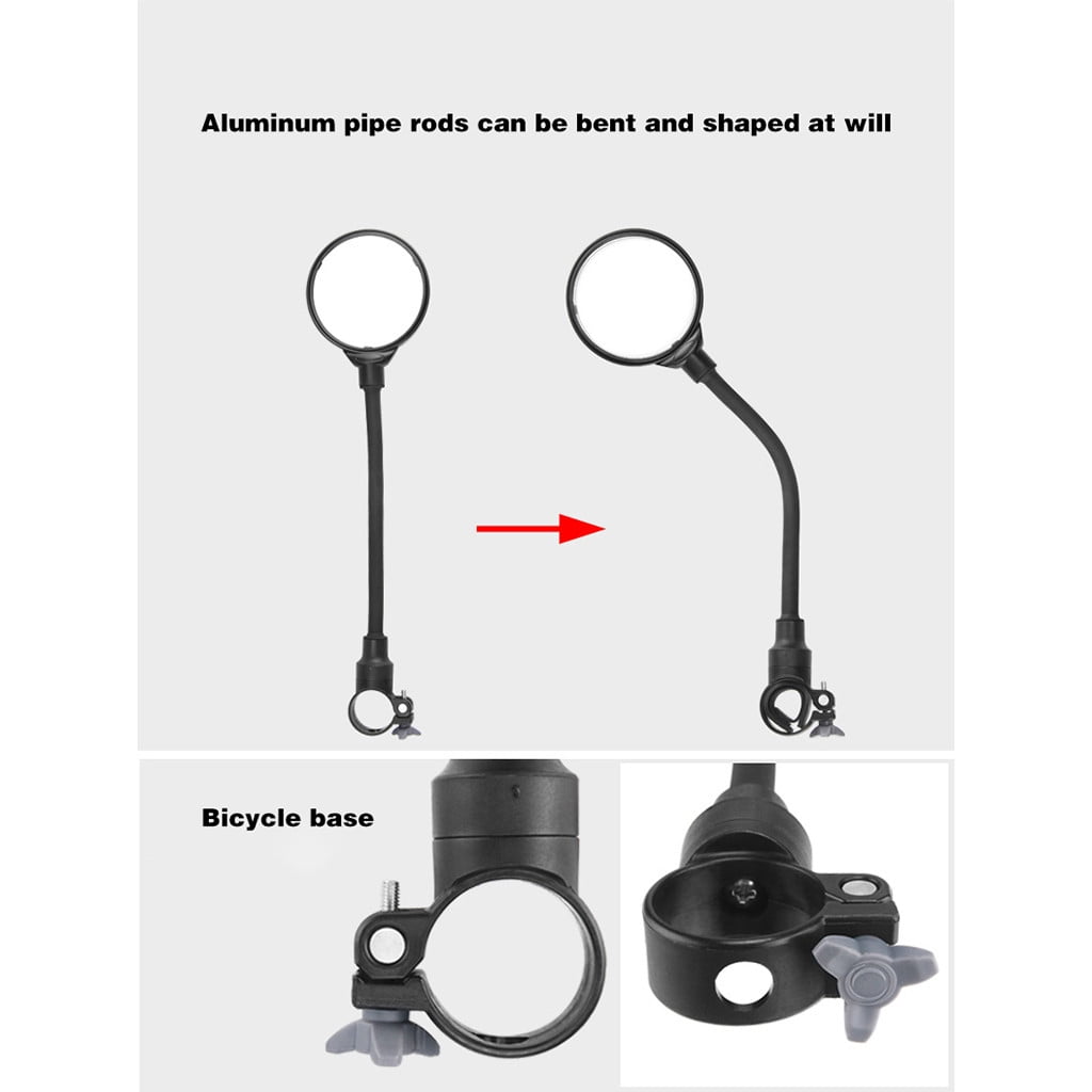 HJKIEUXL Quiet Cat Bike Electric Bike No Pedals Bicycle Rear View